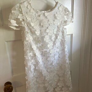 Milly Girls White Dress